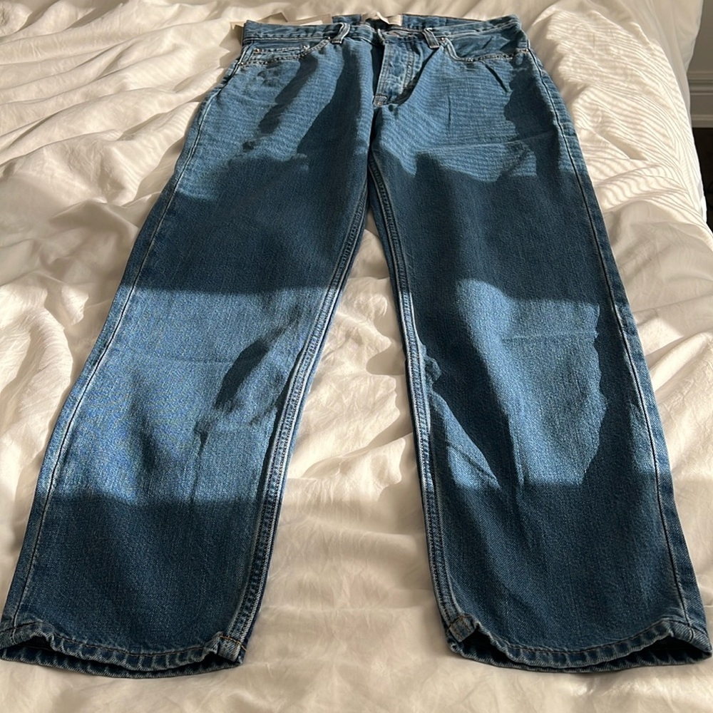 Everlane summer slouch jeans 25” NWT